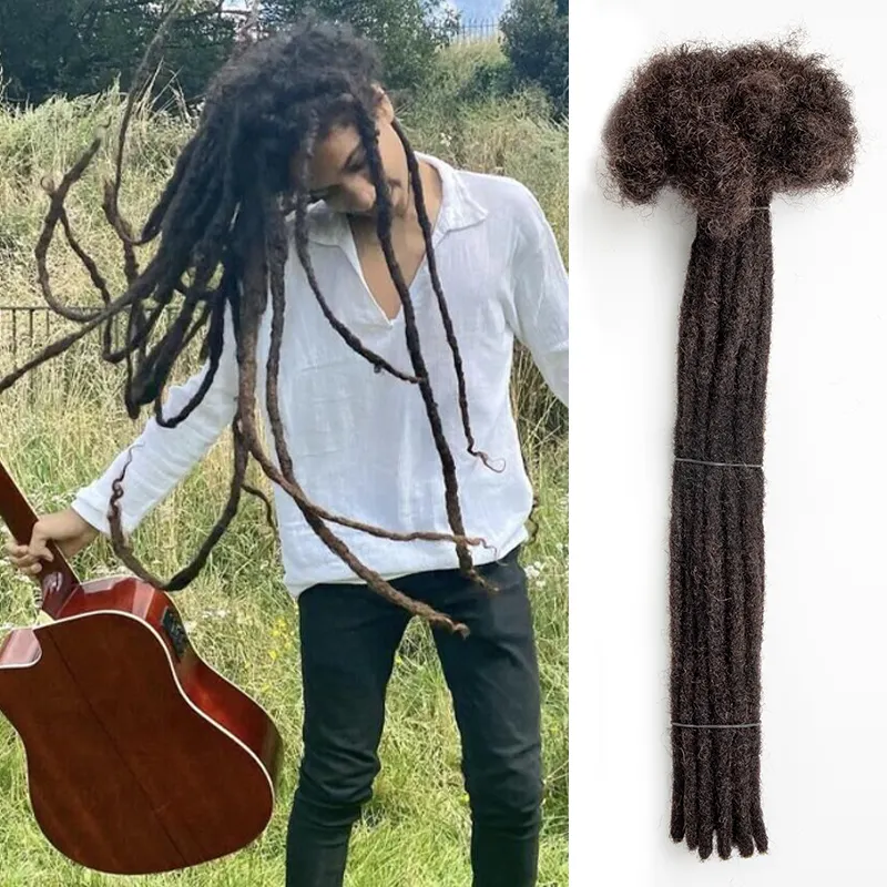 Mesin Pembuat Grosir Wig Kait Kepang Lembut Perhiasan Rambut Manusia Afro Keriting Rambut Keriting Keriting Crochet Aksesori Ekstensi Gimbal