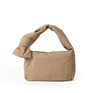 Factory Wholesale Trendy Ladies Puff Bag Soft Cotton Nylon Simple Handbag Logo Customized Hand Bag Women Mini Puff Bag - Product Image 1