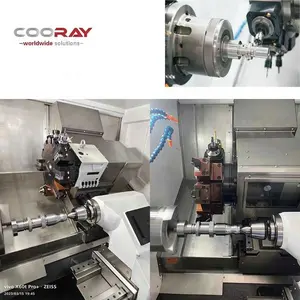 Chinese Manufacturer 4 Axis Live Tool Lathe Drilling And Milling Machine