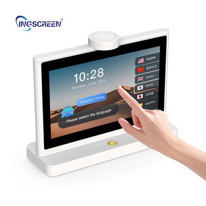 Traductor Inteligente de Doble Pantalla <span class=keywords><strong>con</strong></span> IA <span class=keywords><strong>para</strong></span> Escritorio INGSCREEN, Traducción de Voz en Tiempo Real <span class=keywords><strong>para</strong></span> Recepción de Hotel, Compatible <span class=keywords><strong>con</strong></span> 37 Idiomas - Product Image 1