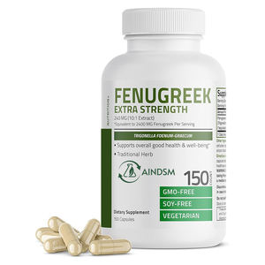 Suplementos Alimenticios, Cápsulas de Extracto de Semilla de Fenogreco, Cápsulas de Fenogreco Vegertarin, Cápsulas Duras para el Desarrollo de la Inmunidad - Product Image 3