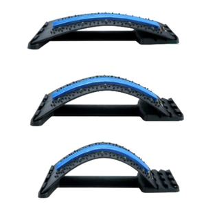 Masajeador de espalda y tabla de estiramiento para la escoliosis, dispositivo ajustable en 3 niveles para alivio del dolor lumbar. - Product Image 5