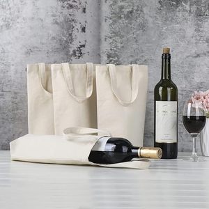 Bolsa de Lona para Vino de Seis Botellas, Material Premium, Extremadamente Resistente, Lavable y Reutilizable - Product Image 4