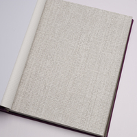 Nouveau produit tendance, papier peint de luxe avec dos en tissu vinyle à texture tissée, ignifuge, fonctionnel, décoration murale, décoration intérieure de la maison