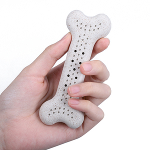 Juguete Ecológico, Duradero y Moderno de Hueso de Paja para Perros, No Tóxico, para Limpieza Dental y Entrenamiento, Juguete Molar para Mascotas para Interiores/Exteriores - Product Image 2