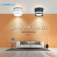 Spots encastrés au plafond 5W 10W 15W, sans cadre, anti-éblouissement, pour hôtel, spots LED/downlights LED