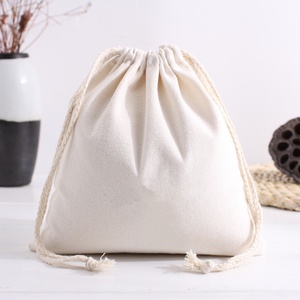 Sac à poussière en toile de coton recyclé, personnalisé, écologique, avec cordon de serrage et logo imprimé, idéal pour les cadeaux promotionnels – Vente en gros usine - Product Image 1