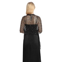 MIO femmes scintillant écharpe maille Sequin fête mariage soirée châle Wrap pour femmes élégantes dame