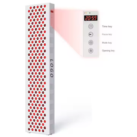 OEM/ODM 9 longueurs d'onde, utilisation en salon, sauna, appareil de beauté infrarouge pour le corps entier et le visage, panneau de luminothérapie LED rouge