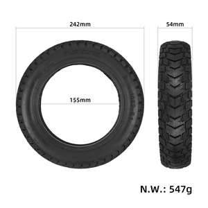 Neumático para Scooter Eléctrico de 10 Pulgadas 10*2-6.1, Neumáticos Todoterreno Modificados y Ampliados, Neumático Sin Cámara 10X2-6.1 para M365 Pro Pro2 1S Lite - Product Image 2