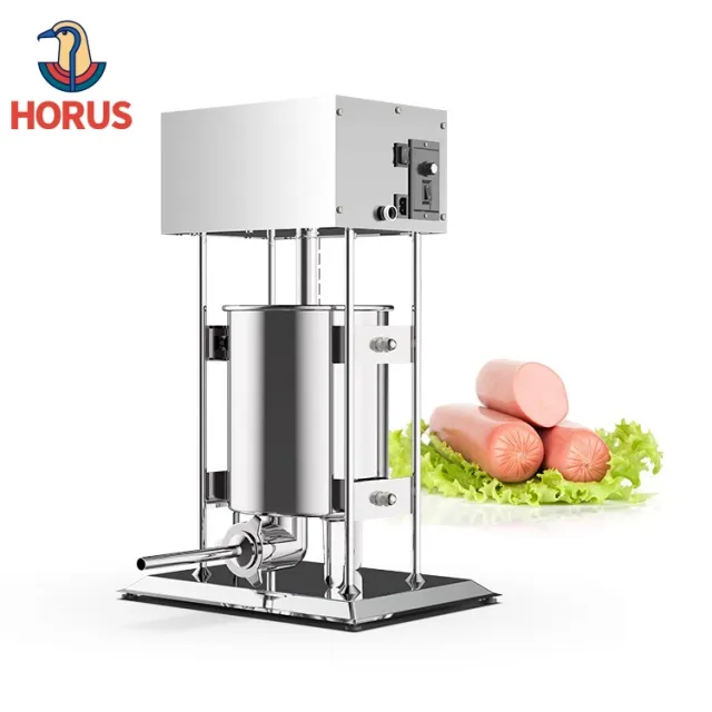 HORUS自動HR-10Lレストランホテル用高品質ステンレス鋼電気ソーセージ詰め機