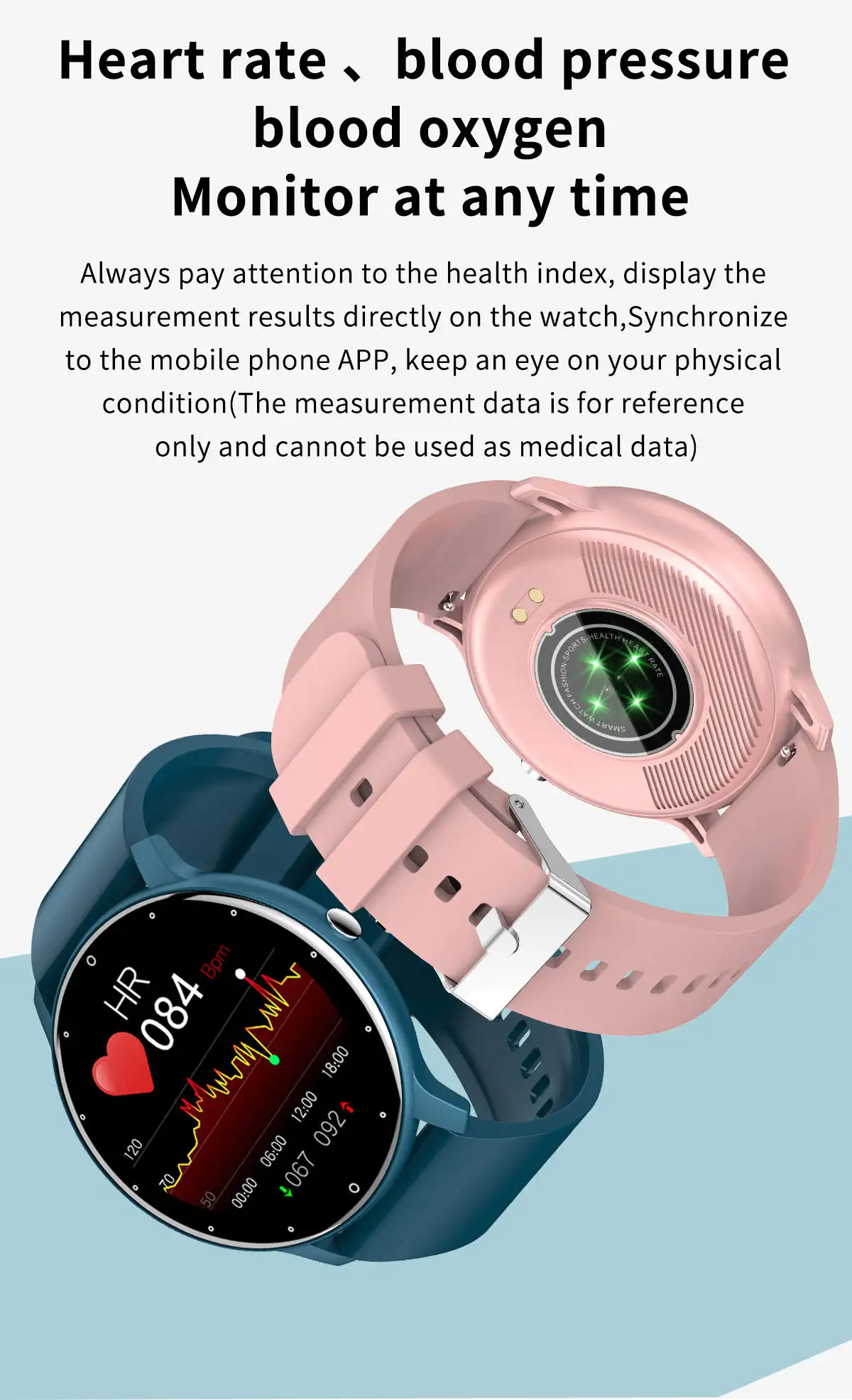 ZL02 Reloj Smartwatch 2021 Android Phone Watch Heart Rate Waterproof Fitness Smart Watch
