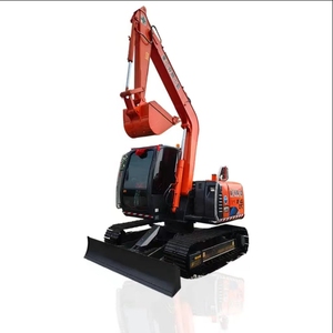 Excavatrice Hitachi ZX 70 de 7 tonnes avec petit seau de pouce utilisé pompe hydraulique noyau de ZX70-3 moteur boîte de vitesses composants PLC - Product Image 1
