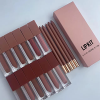 Haute qualité en gros personnalisé pigmenté crème LipLiner cosmétiques maquillage Lip Liner stylo lisse lèvre marque privée Kit de brillant à lèvres