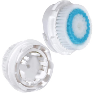 <b>Electric</b> Facial Cleansing <b>Brush</b> With Replacement Heads Deep <b>Cleaning</b> For Sensitive Skin Battery Powered - Product Image 4