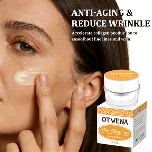 Crème anti-âge OTVENA, formule à base de plantes cliniquement testée, effet raffermissant instantané, réduit les rides et les taches de vieillesse, étiquette privée OEM/ODM - Product Image 4