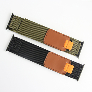 <span class=keywords><strong>Bracelet</strong></span> en nylon à boucle auto-agrippante personnalisé avec logo sportif par Lionorm, compatible avec les montres intelligentes <span class=keywords><strong>Apple</strong></span> 10 9 8 7 6 5 4 49 mm 42 mm - Product Image 5