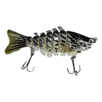Leurre de pêche dur en ABS multi-sections Hessen 20g/10cm, coulant, pour eau salée, lac, brochet, marlin, carpe, basse et truite