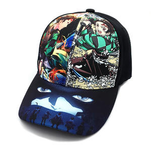 Anime <span class=keywords><strong>Justu</strong></span> Kaisen Gojo Satoru Casquette de baseball en toile réglable 100% coton Caractère Impression numérique Toutes saisons-Chine continentale - Product Image 1