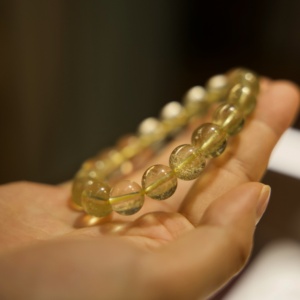 Bán buôn tự nhiên libyan Vàng Tektite thiên thạch Vòng đeo tay tốt đính cườm xu hướng thời trang kỳ nghỉ nghệ thuật thu gom cân bằng năng lượng quà tặng - Product Image 2