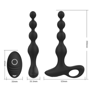 Juguetes Sexuales <span class=keywords><strong>Y</strong></span>.Love para Hombres, Vibrador Vaginal Eléctrico, Estimulador de Próstata Masculino, Juguetes Anales de Silicona Impermeables, Tapón Anal para Hombre, Estimulador de Punto <span class=keywords><strong>G</strong></span> Masculino - Product Image 2