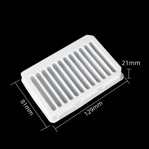 Bandeja de reactivos multicanal desechable Degao de PP con depósito para la adición de muestras de laboratorio para trabajos de pipeteo de microplacas ELISA y PCR - Product Image 3