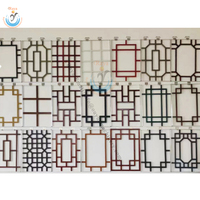 Fabricant chinois vend des accessoires de porte modernes de style géorgien, maison préfabriquée en aluminium et plastique, installation facile