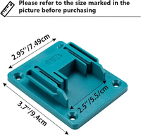 Support d'outil électrique sans fil Offre Spéciale pour foret lithium-ion 18V batterie de stockage OBM/ODM porte-outil de personnalisation