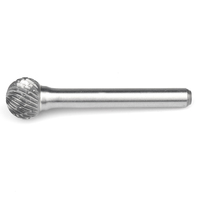 Fraise en carbure de tungstène Double coupe fichier rotatif fraises de coupe outil mèches de meulage pour bois métal fer acier