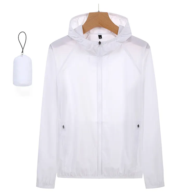 Custom outdoor uv protection skin jacket for women Wholesale Sunscreen Thin jacket