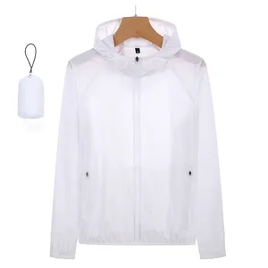 Индивидуальная уличная Защитная Кожаная куртка для женщин, оптовая продажа, Солнцезащитная тонкая куртка