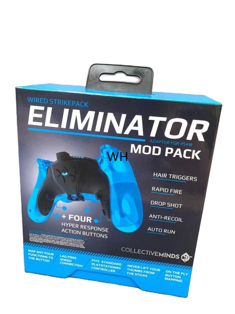 PS4 Strike Pack Eliminator Mod Pack Controller Back Clip Advanced Mid-Control Unit Boxed