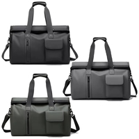 Sac de voyage pliable imperméable, sac de week-end grande capacité avec plusieurs poches pour la salle de sport et les voyages d'affaires