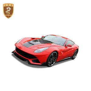Extensions de jupes latérales en fibre de carbone sèche style DMC pour <span class=keywords><strong>Ferrari</strong></span> F12 Berlinetta - Product Image 2
