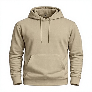 Ensemble de survêtement en molleton 100% coton, sweat-shirt et pantalon de survêtement épais pour hommes, sweats-shirts personnalisés - Product Image 2