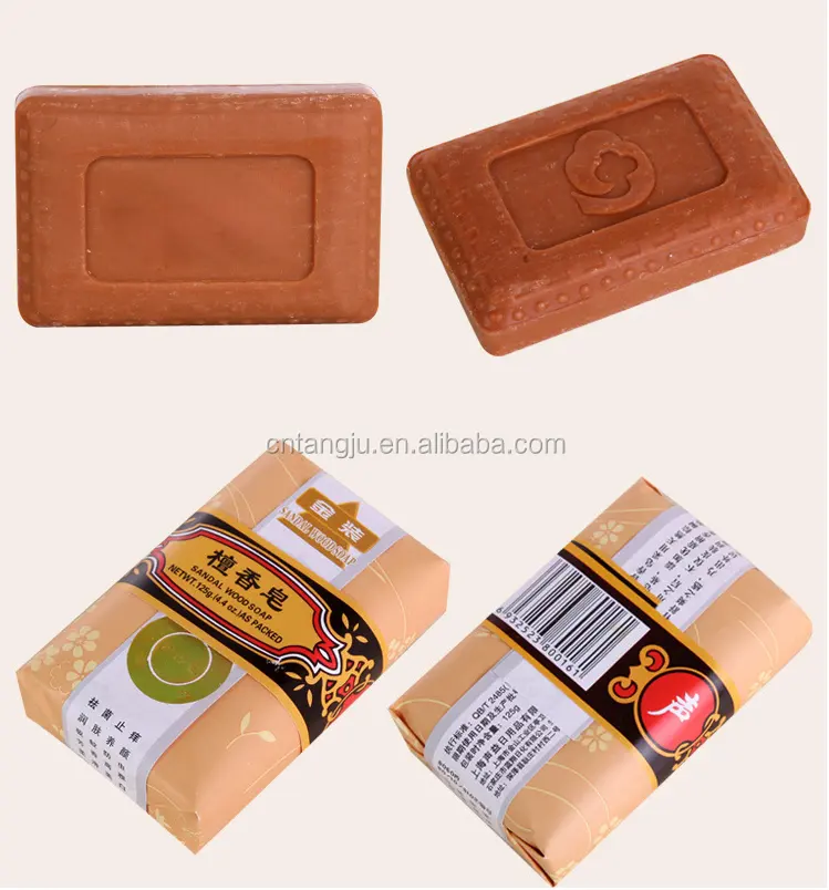 China low price Bee Flower brand excellent sandalwood toilet bath soap bar
