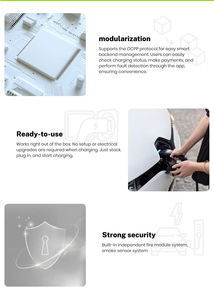 Nuevo Cargador Móvil Rápido de CC para Vehículos Eléctricos de 60kW LiFePO4, Robot CCS1 CCS2 Nivel 2, Estación de Carga Portátil para Vehículos Eléctricos - Product Image 6