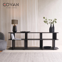 Table console en bois massif de la série nordique, écologique, pour salon, hôtel, hôpital