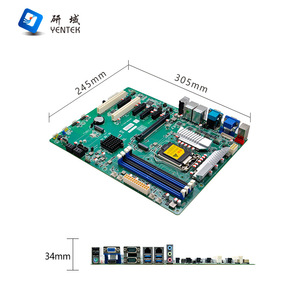 Placa Base Industrial Yentek W570DM LGA1200 DDR4 ATX Chipset Q570 Red Dual 6 Puertos Seriales - Product Image 3