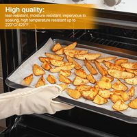 Feuilles de papier enduit d'huile de silicone blanc sulfurisé jetable personnalisé rouleaux de papier parchemin d'emballage alimentaire pour la cuisson au four