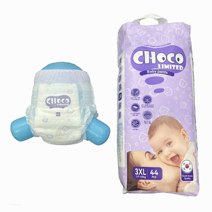 Vente en gros de <span class=keywords><strong>couche</strong></span>-culotte jetable super absorbante de taille XXL Pantalon de <span class=keywords><strong>couche</strong></span>-culotte imprimé respirant Magic Tape à l'aide de SAP importé - Product Image 3