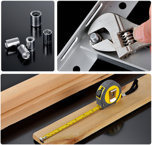 Boîte à outils de réparation manuelle CRV OEM 35 pièces, ensemble d'outils de réparation de quincaillerie domestique, clés à molette, boîte à outils combinée de charpentier d'électricien - Product Image 5