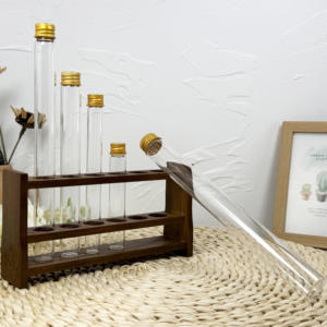 Flacon en verre ambré givré de 10 ml avec bouchon en aluminium pour l'emballage d'huiles essentielles - Product Image 2