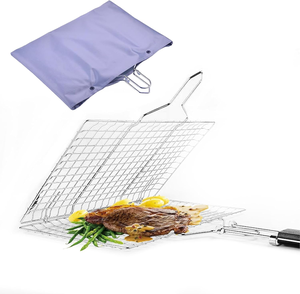 הסיטונאי מותאם אישית בישול עוף bbq/ברביקיו 304 חוט נירוסטה רשת התאספו בקלות - Product Image 3