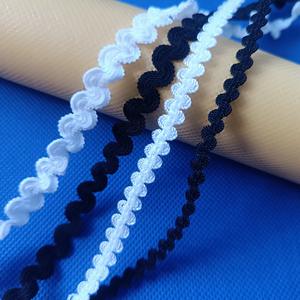 ยางยืดรูปตัว S หลายขนาด สีดำ แบบถัก สำหรับตกแต่งเสื้อผ้าตุ๊กตา มีสินค้าในสต็อก - Product Image 5