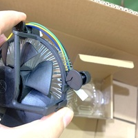 Ventilateur de refroidissement pour puce de processeur IC, dissipateur thermique en aluminium AI, refroidisseur à ailettes, prix usine, pour Intel LGA775 115 1200 Core I3 I5 55W