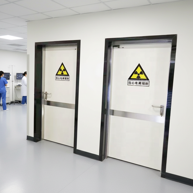Yonking Lead X-ray Room Door Medical Hospital CT Room Radiation Protection Room Door Lead Door for X-ray Room