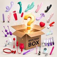 Oral Tongue Licking Erwachsenen-Sexspielzeug Blind Box für Frauen Rosen-Vibrator mit Kondom Handschellen Premium-Bundle Mystery-Kollektion Set