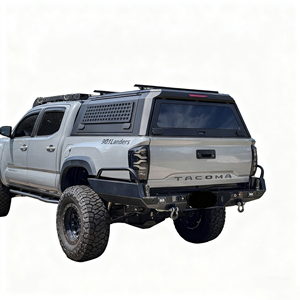 Capot de camionnette imperméable - Capot de camionnette en aluminium durable avec table coulissante de camping pour TOYOTA TACOMA 4x4 - Product Image 1