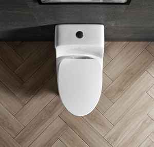Inodoro de Una Pieza Moderno de Cerámica con Doble Descarga, Montado en la Pared, Marca Arrow - Product Image 4